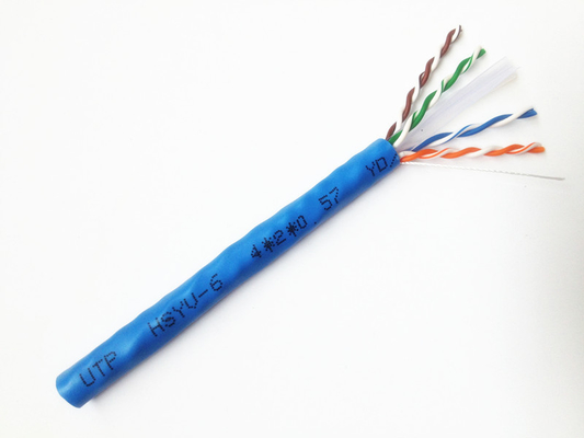 CAT-6a FTP UTP CAT6 LAN केबल CAT 6 24AWG स्विच पोर्ट के लिए तांबे के तार