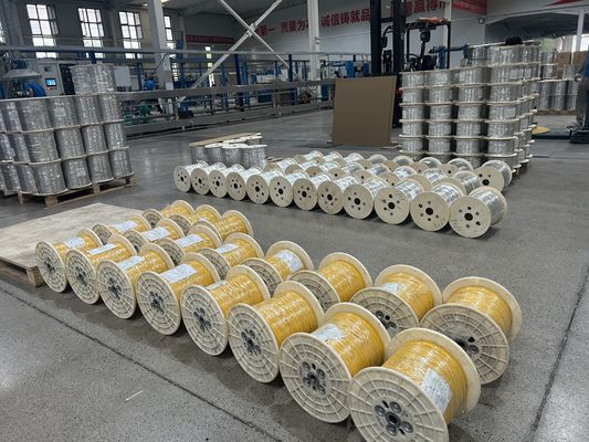 EBOCOM GJFJV GJFJH इनडोर ऑप्टिक केबल 2-24 कोर एकल मोड G652D वितरण संचार