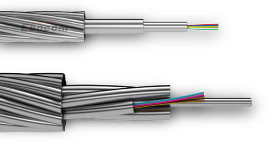 OPGW 72B1-150 ओवरहेड ग्राउंड वायर केबल 72 96 144 कोर टावर 220KV 110KV संचार के लिए